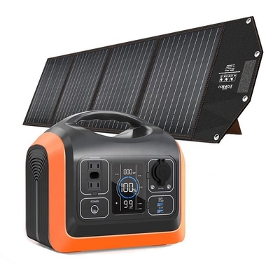 Soutien à la recharge rapide 1200w centrale électrique portable à batterie avec panneau solaire pour l'extérieur