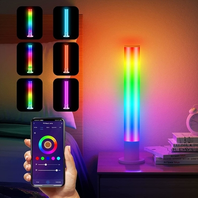 Design Cool Led Mood Light Tuya Contrôle Wifi Dimming Lamp de table à LED avec blanc RGB