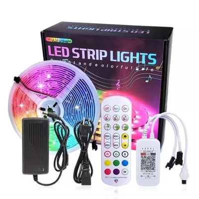 80 CRI 5m 10m 20m Wifi Smart Led Strip Light avec télécommande RGB