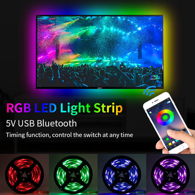 85-265V Voltage d'entrée Éclairage intelligent LED Grow Light Strip 5 mètres pour le camping