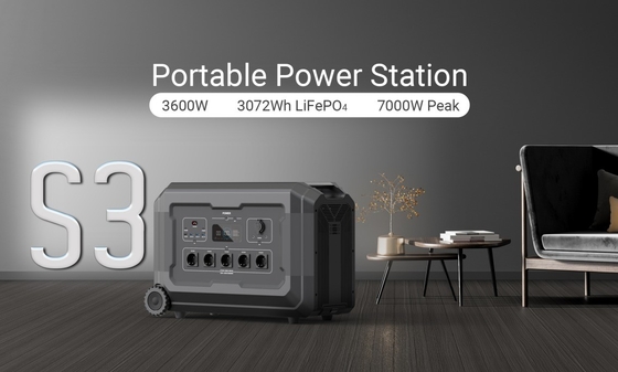 110V-240V Voltage de sortie Générateur solaire portable avec application Wifi Bluetooth pour l'énergie solaire
