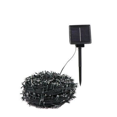 200LED RGB ampoules solaires de jardin étanche à l'eau éclairage de chaîne de Noël pour l'extérieur