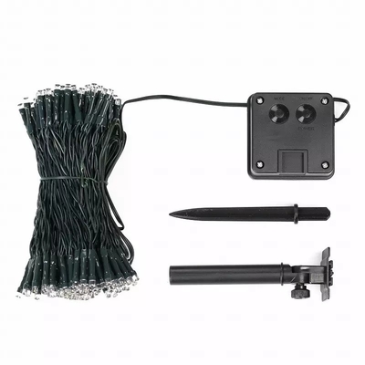 200LED RGB ampoules solaires de jardin étanche à l'eau éclairage de chaîne de Noël pour l'extérieur