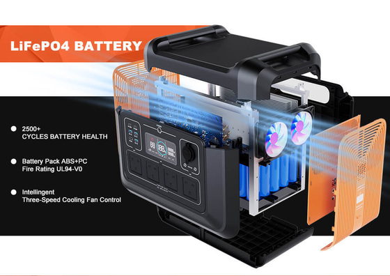 Centrale solaire portable 600W 595,2Wh pour le plein air Camping Voyage Chasse
