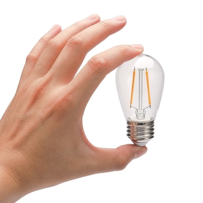 Pc Aluminium Led Single Filament Bulb S14 pour le contrôle vocal dans le parc à thème