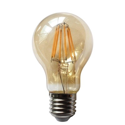 Pc Aluminium 10W A60 Filament LED blanc chaud Edison ampoule pour 5w 7w 9w 12w Remplacement