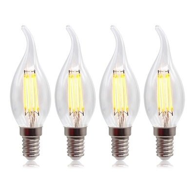 E14 à haute efficacité lumineuse ampoule à bougie à LED clignoteable C35 pour un meilleur rendu des couleurs