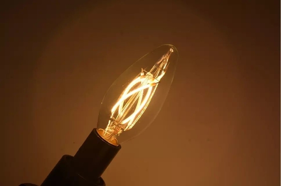 E14 à haute efficacité lumineuse ampoule à bougie à LED clignoteable C35 pour un meilleur rendu des couleurs