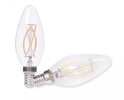 E14 à haute efficacité lumineuse ampoule à bougie à LED clignoteable C35 pour un meilleur rendu des couleurs