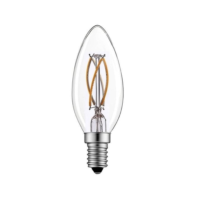 E14 à haute efficacité lumineuse ampoule à bougie à LED clignoteable C35 pour un meilleur rendu des couleurs