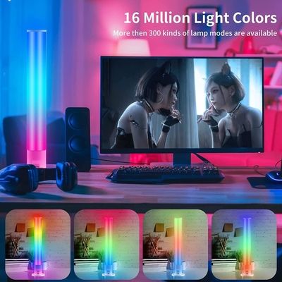 Design Cool Led Mood Light Tuya Contrôle Wifi Dimming Lamp de table à LED avec blanc RGB