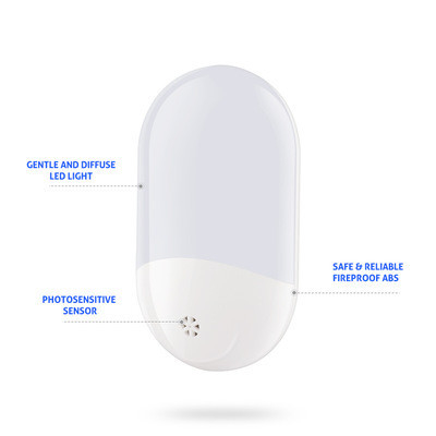 50lm/w Lampes à capteur LED à efficacité lumineuse